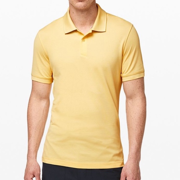 lululemon athletica Other - Lululemon tech polo anti stink short sleeve shirt
